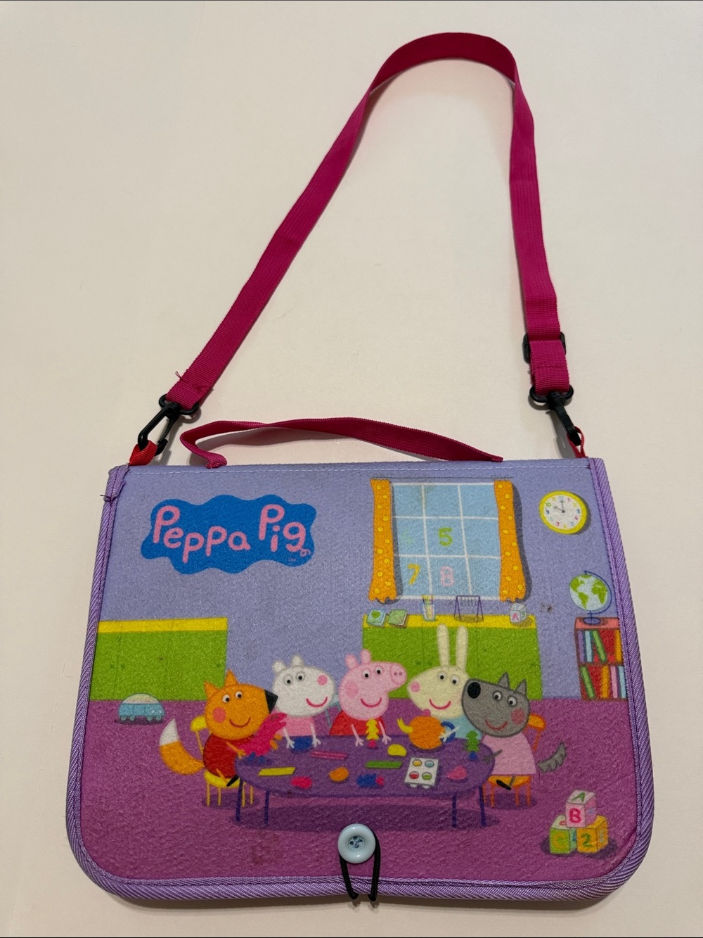 Peppa Pig Toddler Busy Board in Pink and Purple